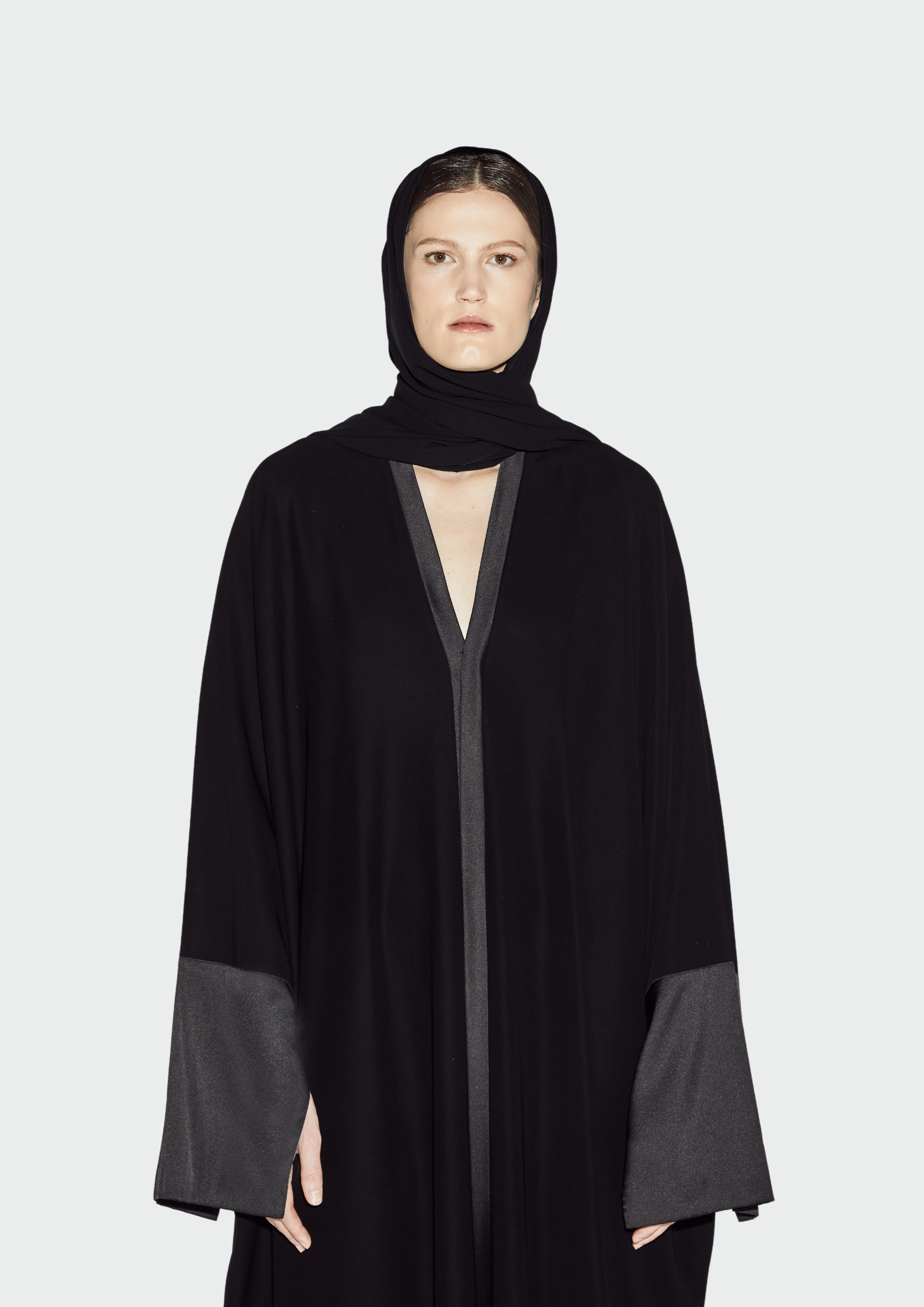 CREPE TAFFETA ABAYA