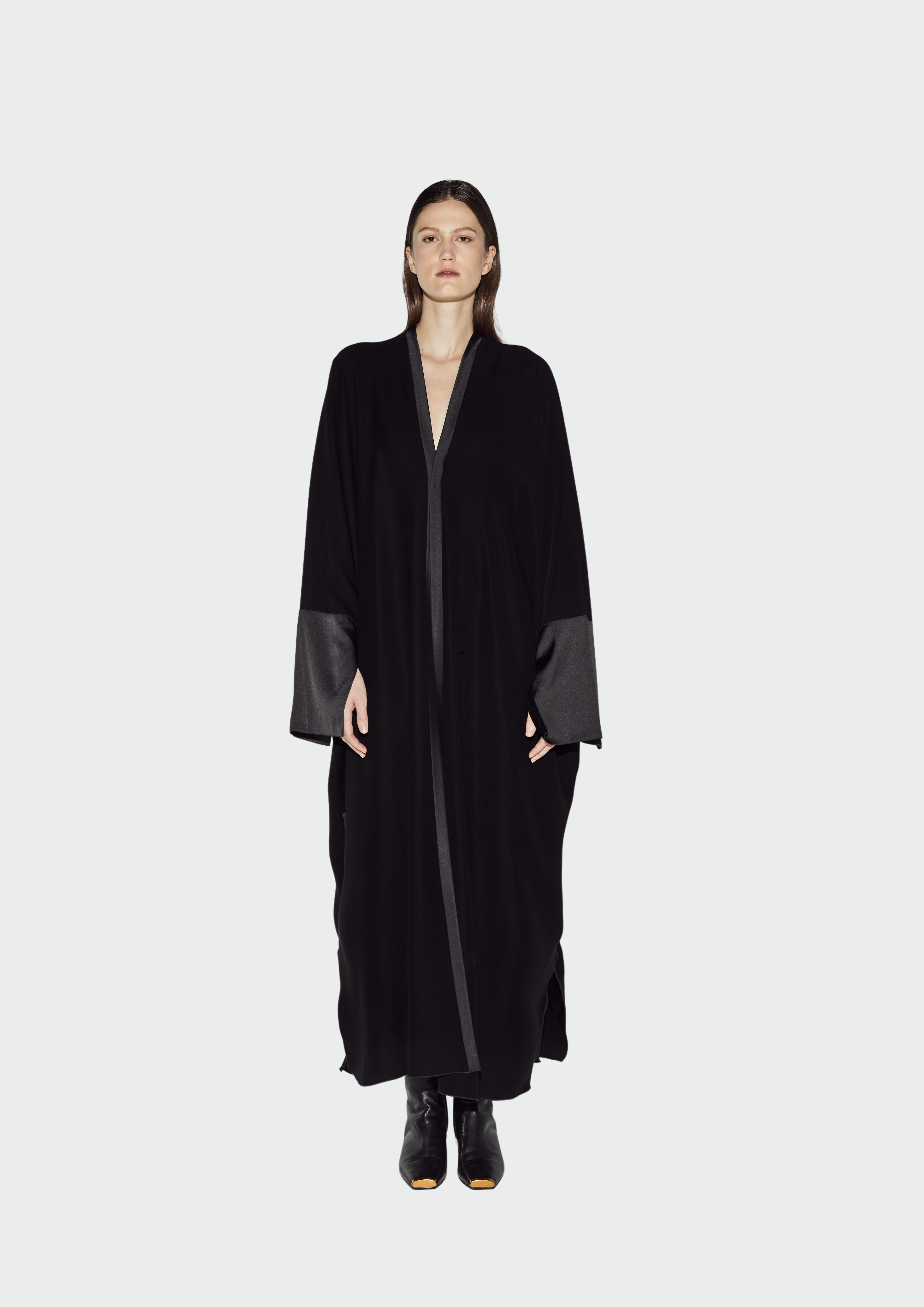 CREPE TAFFETA ABAYA