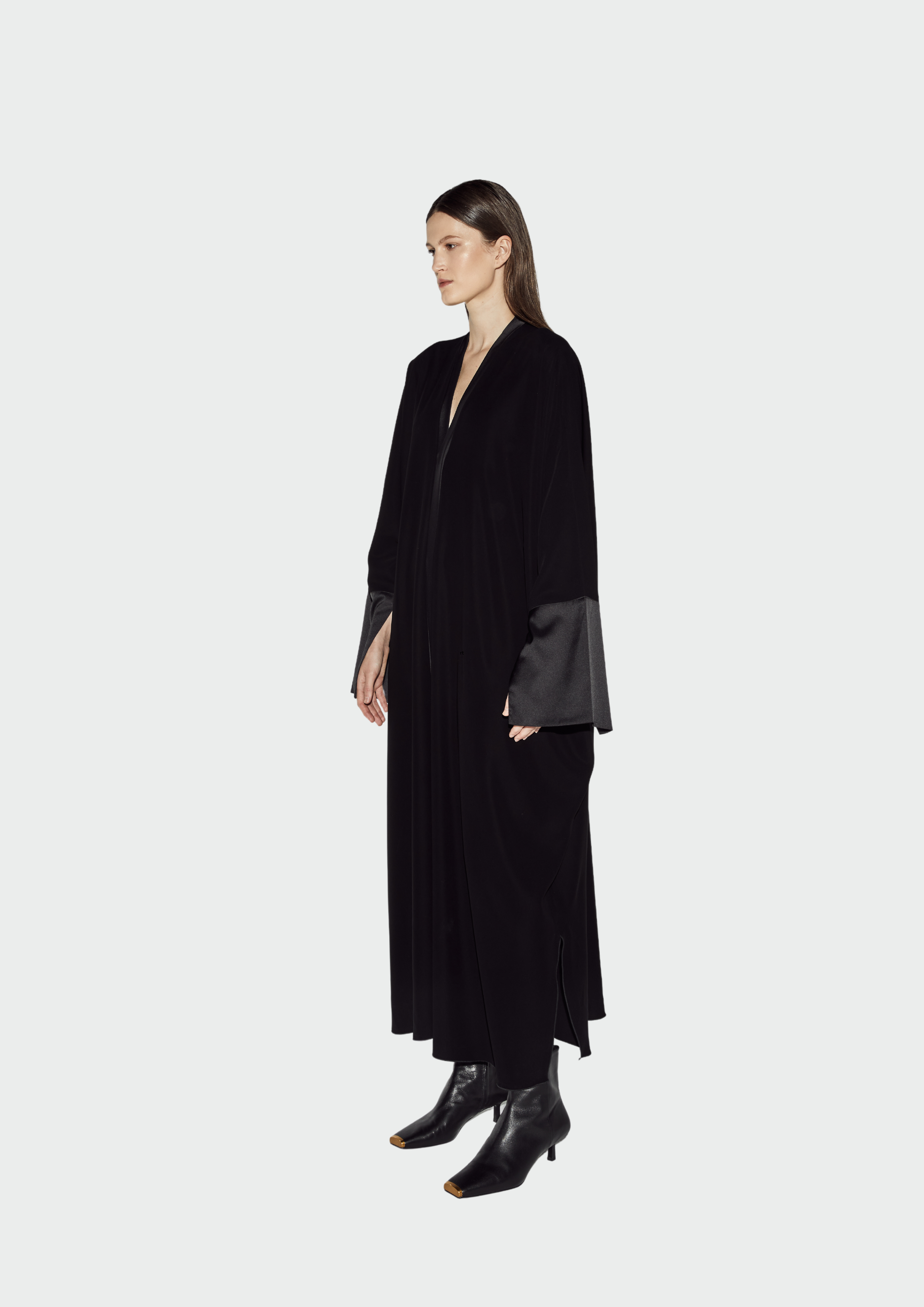 CREPE TAFFETA ABAYA