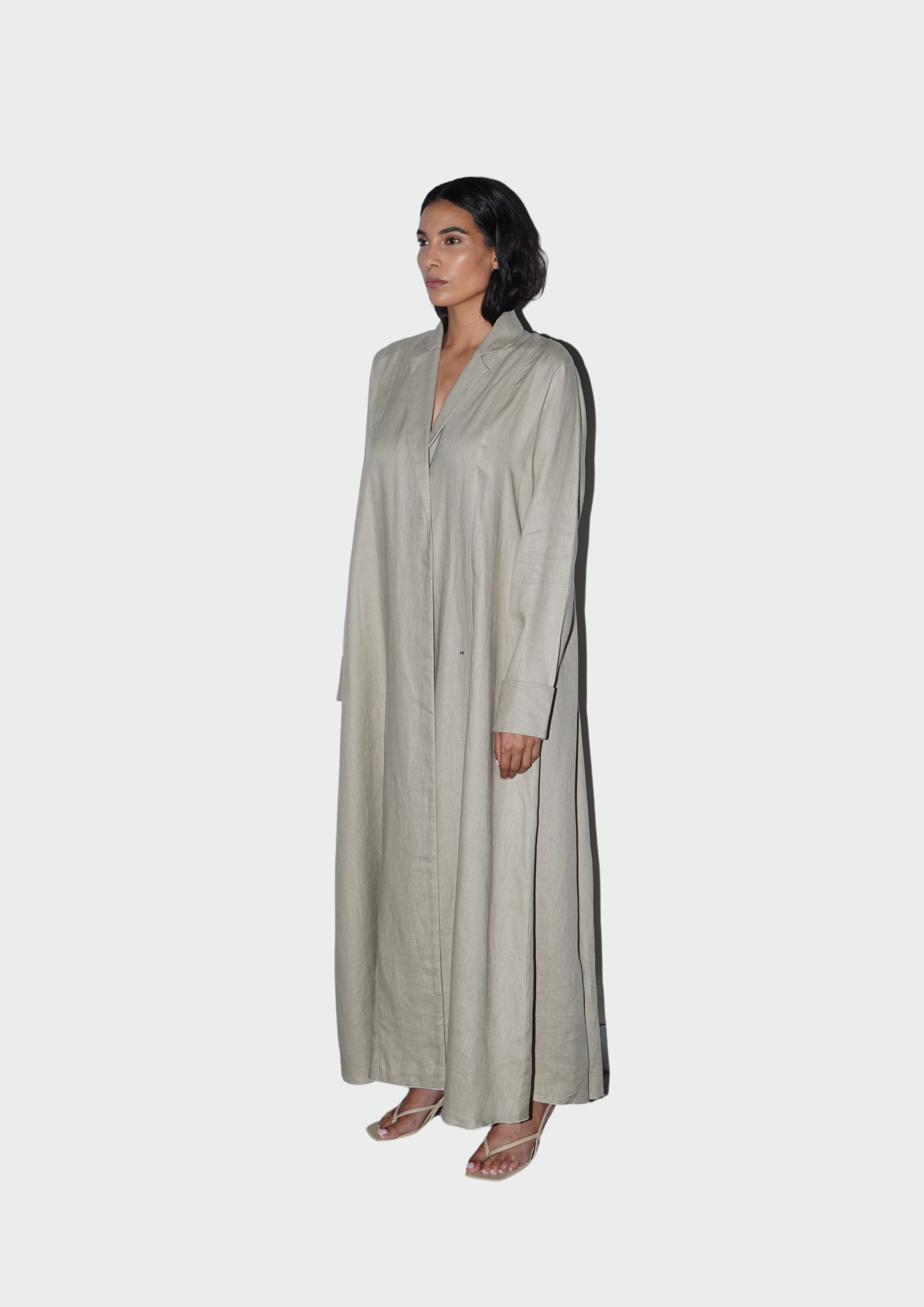 OVERSIZED ORGANIC LINEN BLAZER