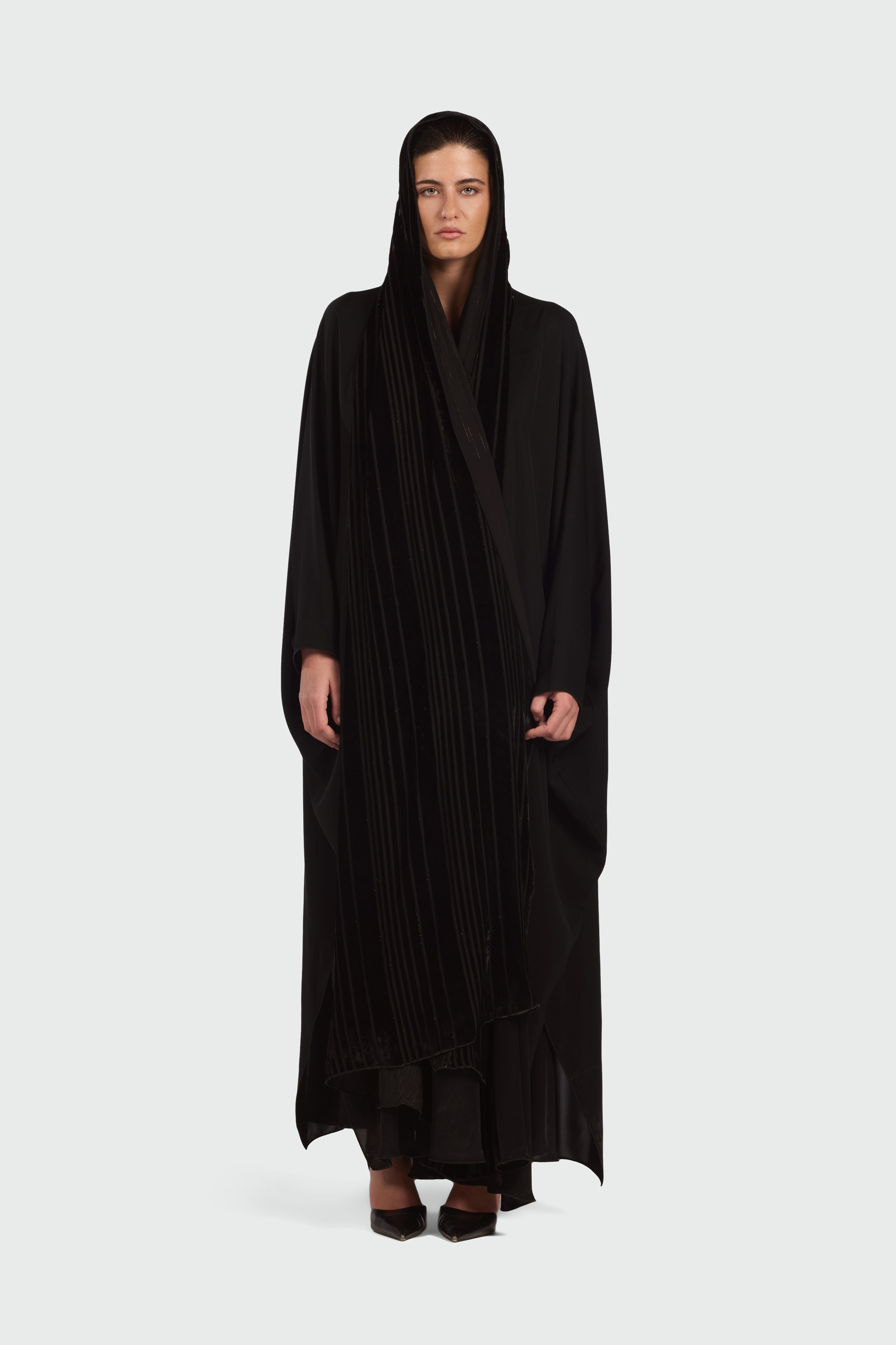 LIGHTBORNE VEIL OVERALL ABAYA
