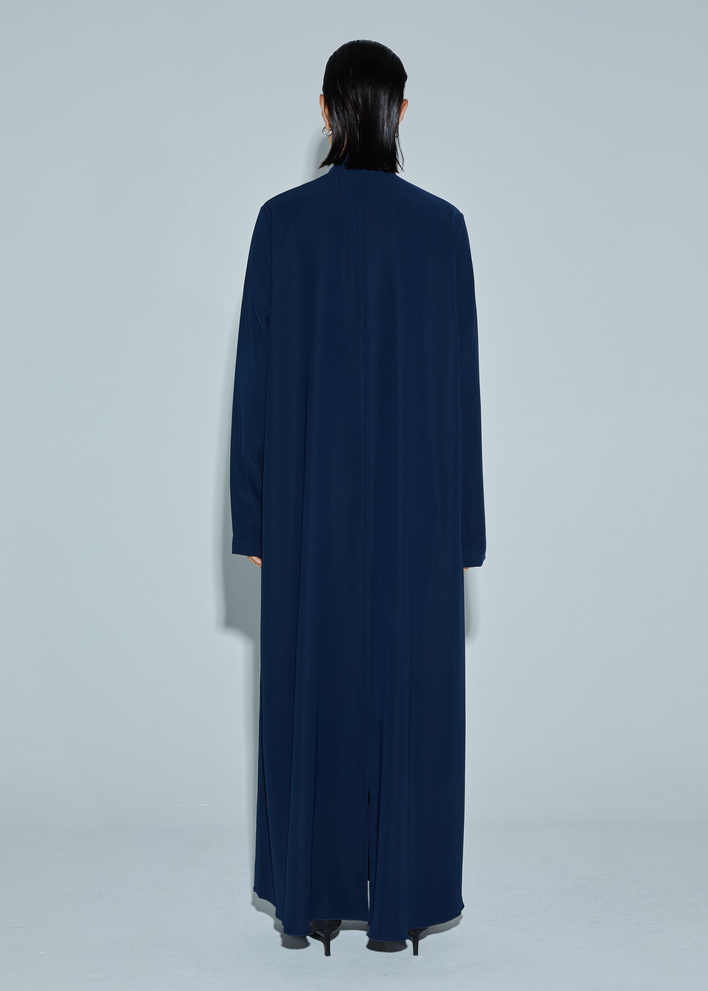 THE SIDE RUBBER LOGO ABAYA