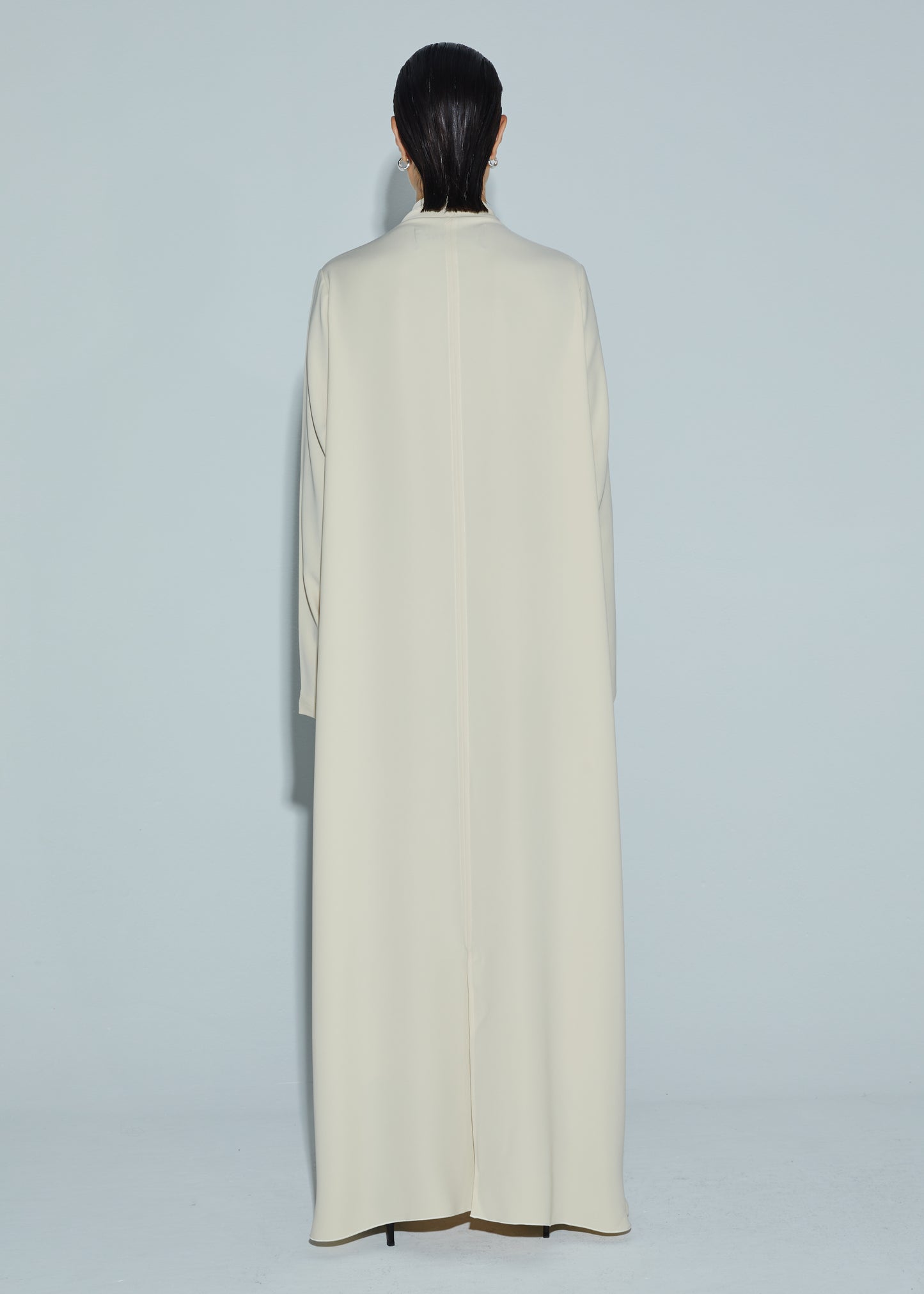 THE SIDE RUBBER LOGO ABAYA