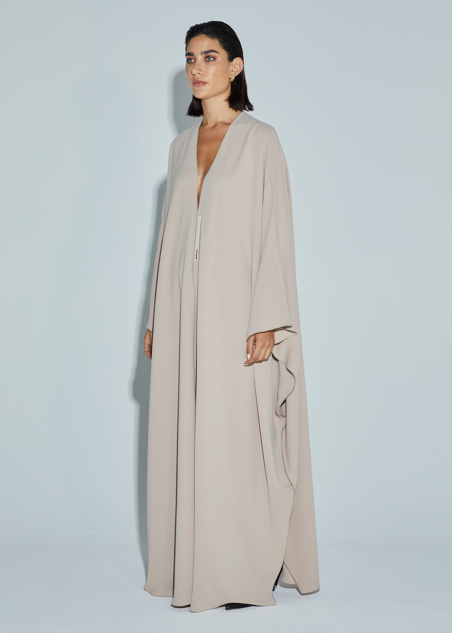 THE RUBBER LOGO ABAYA