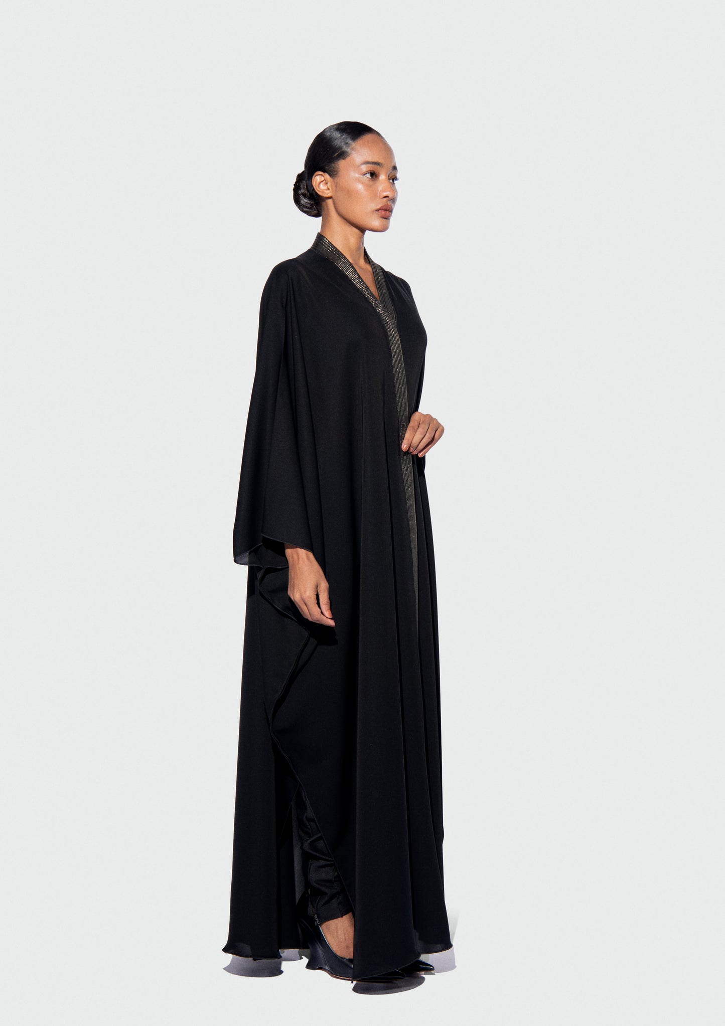 HARLIENZ SHIMMER BAND ABAYA