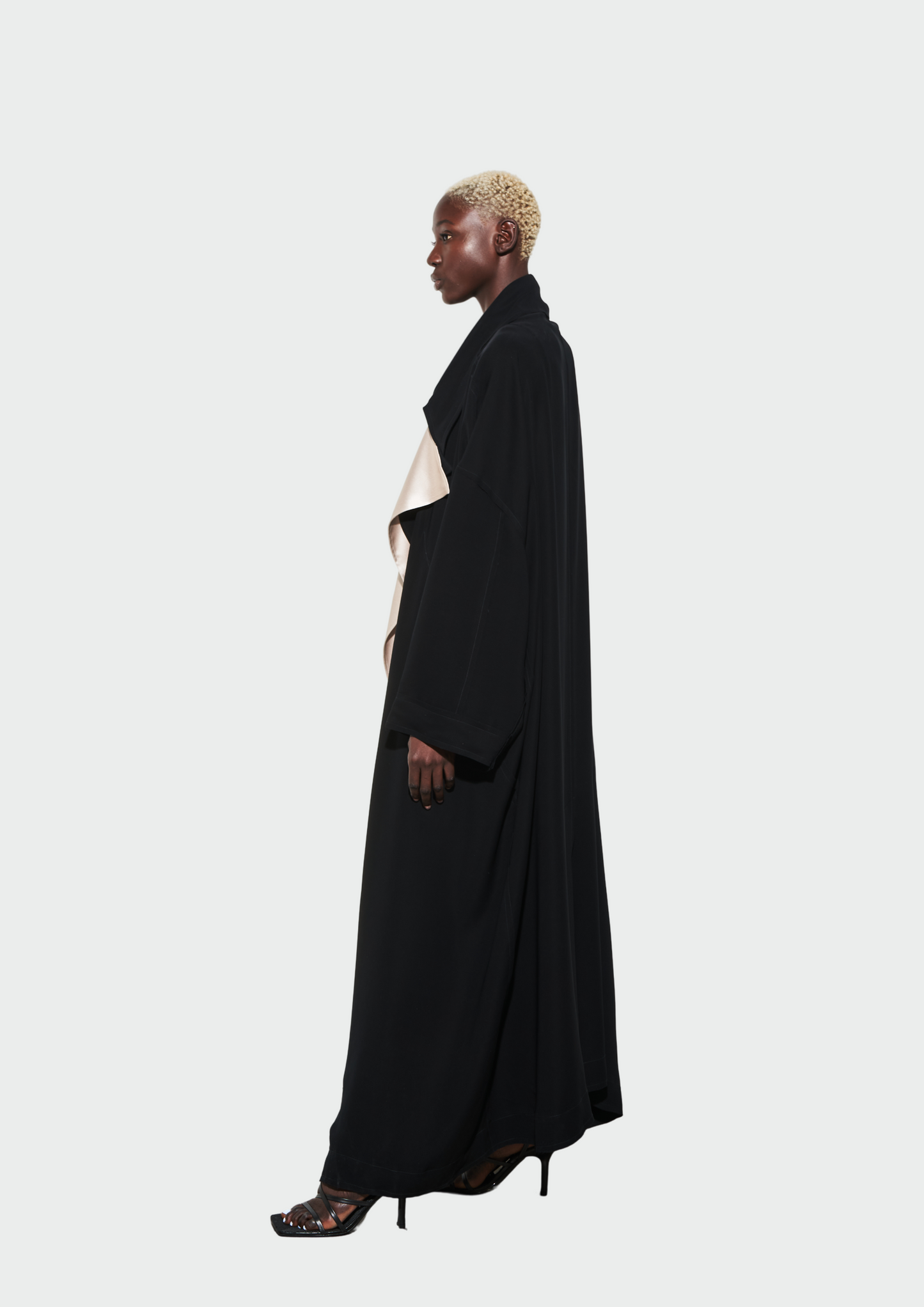 DOUBLE TRENCH COAT ABAYA