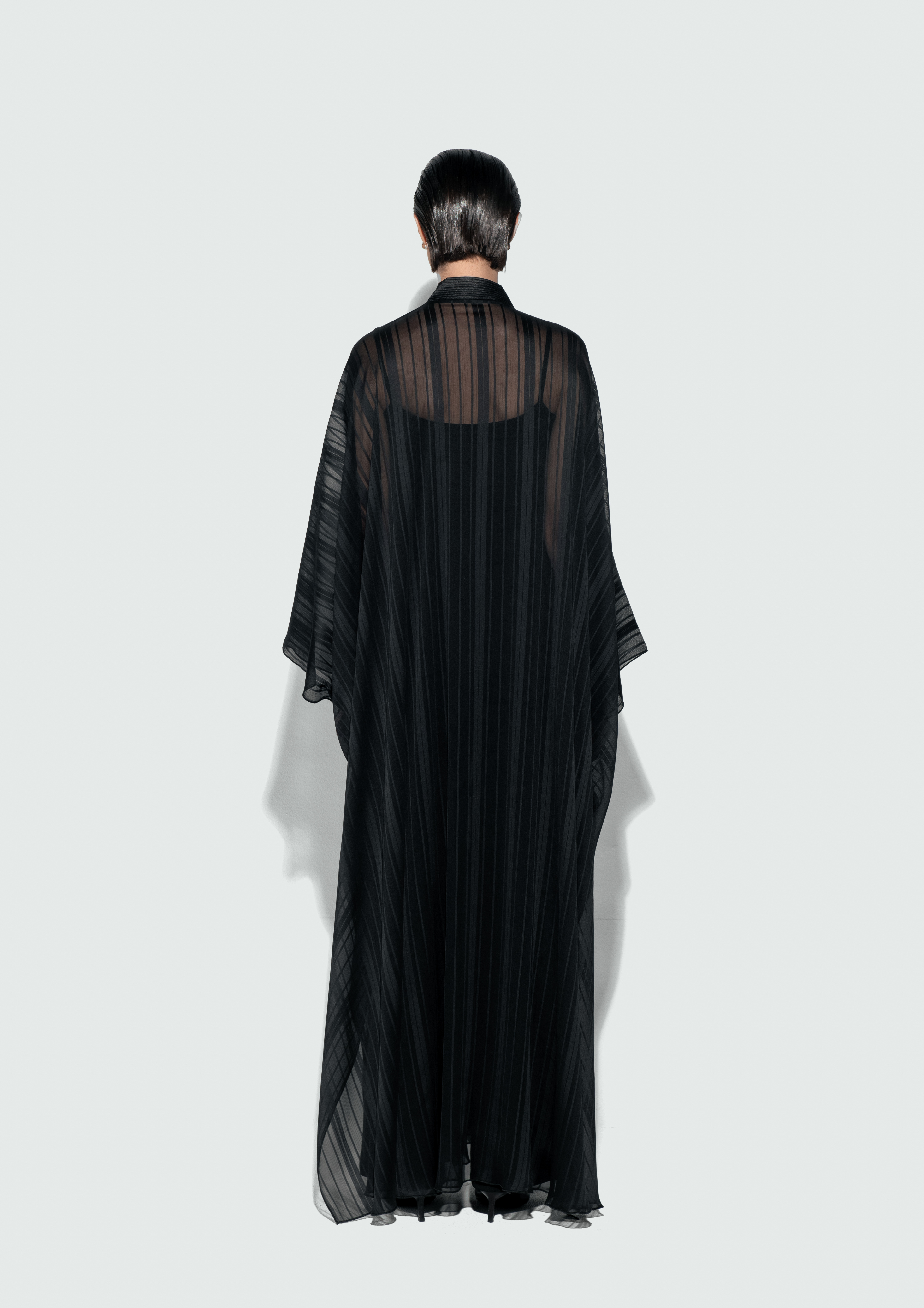 STRIPED JACQUARD X LINING