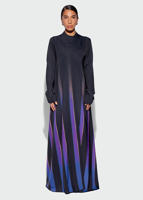 MIDNIGHT SUNSET ABAYA