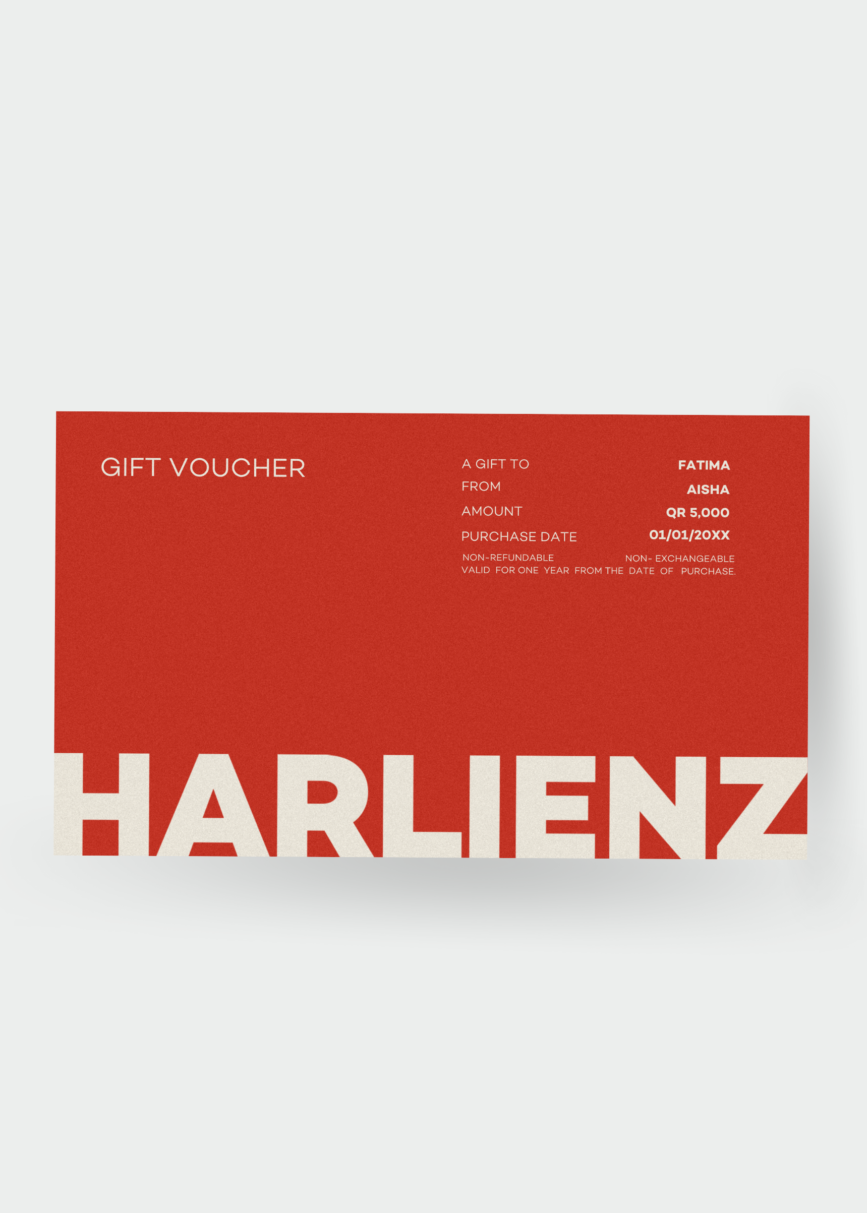 GIFT VOUCHER (RED)