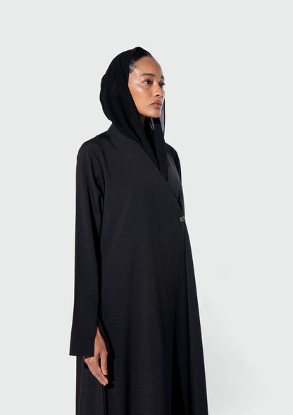 HZ ENAMEL BUTTON ABAYA