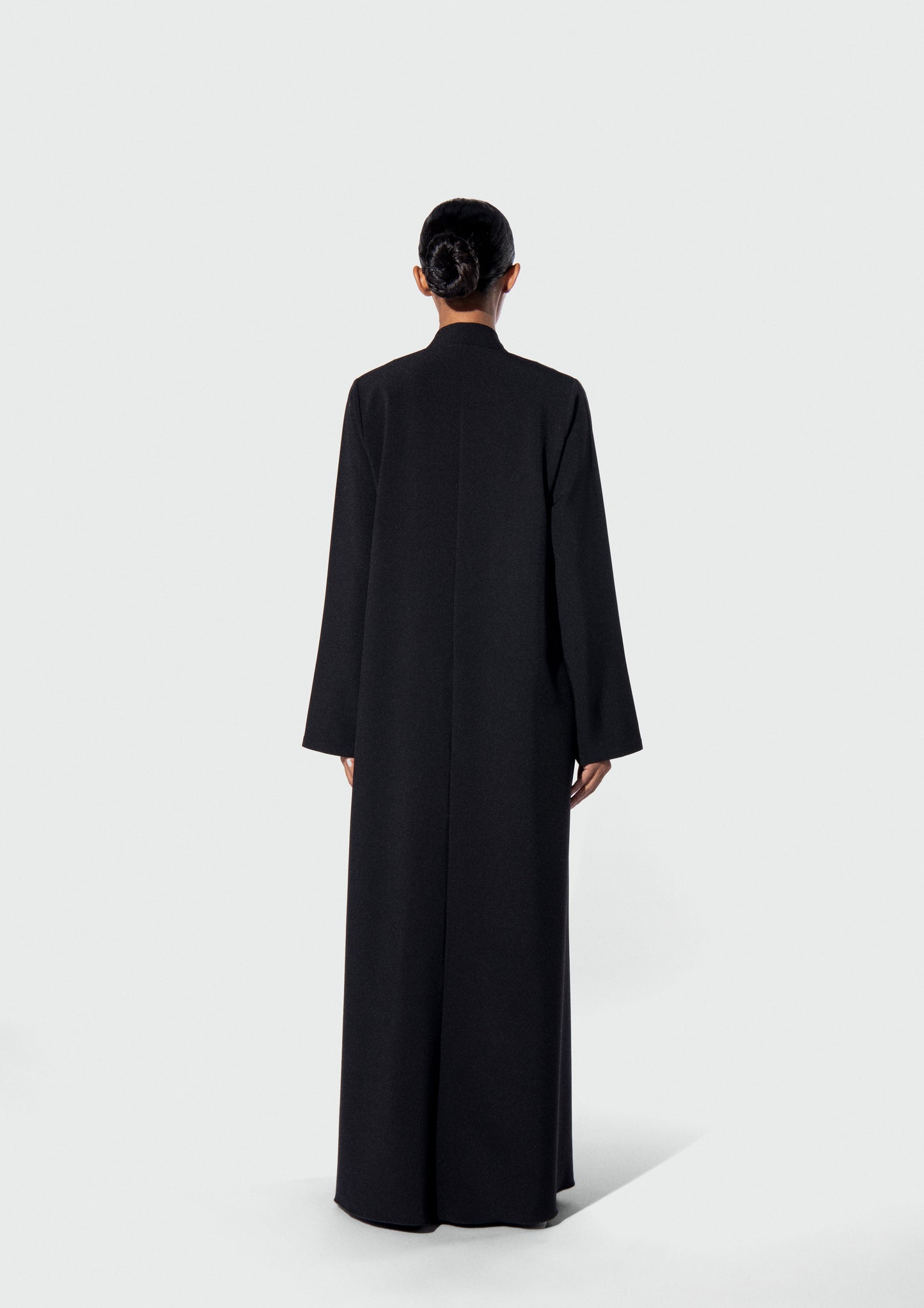 HZ ENAMEL BUTTON ABAYA