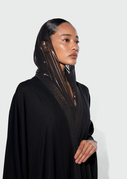 HARLIENZ SHIMMER BAND ABAYA