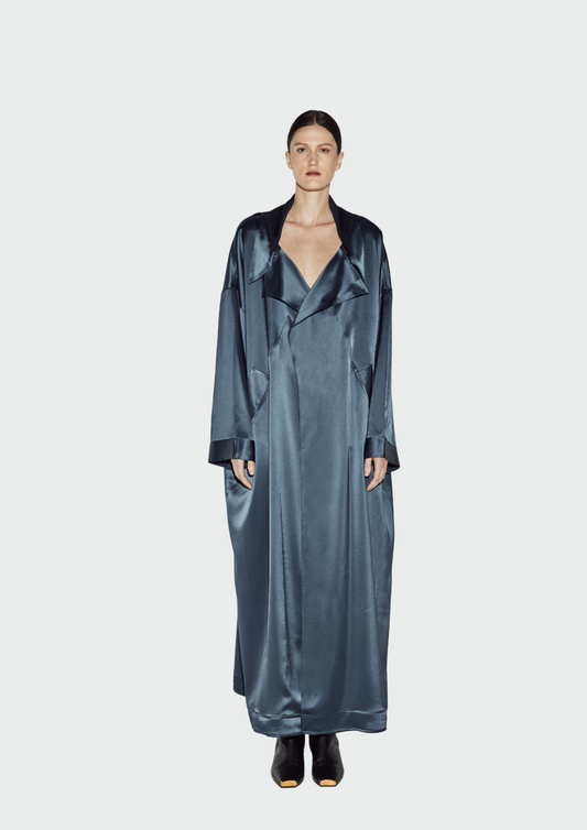 SILKY GLAM TRENCH ABAYA