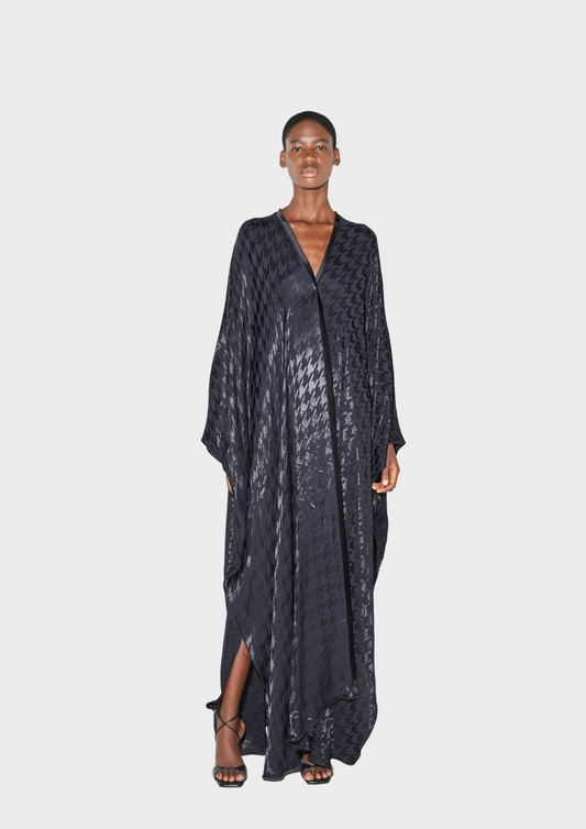 THE HOUNDSTOOTH ABAYA