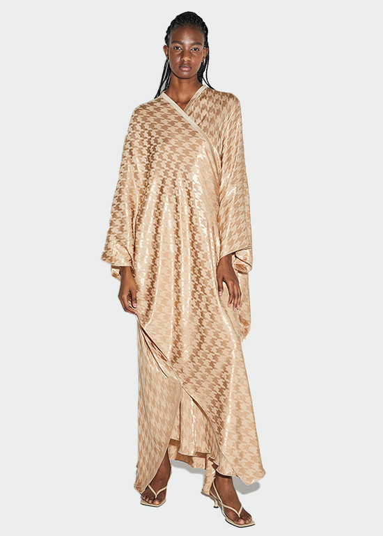 THE HOUNDSTOOTH ABAYA